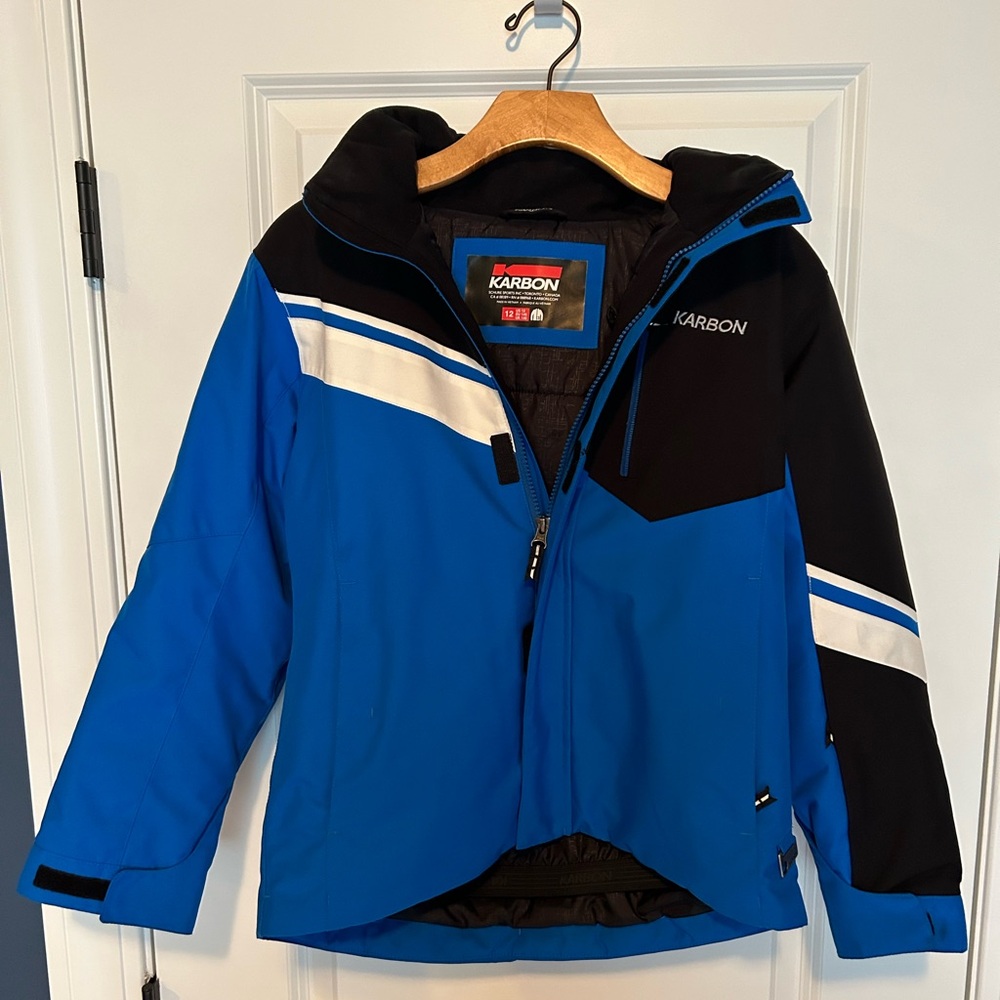 Youth Karbon ski jacket, size 12